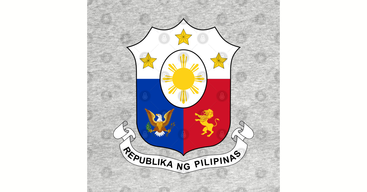 Philippines Seal Philippines TShirt TeePublic